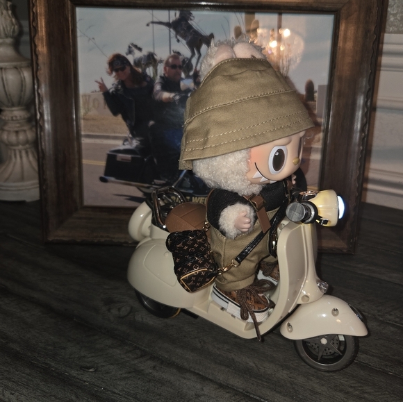 Labubu Bundle Authentic All Dressed Up In My LV Outfit. I got my Vespa today. - Picture 1 of 11